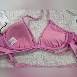 Shade & Shore Pink Swim Top